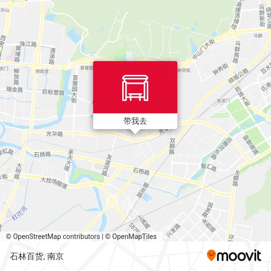 石林百货地图