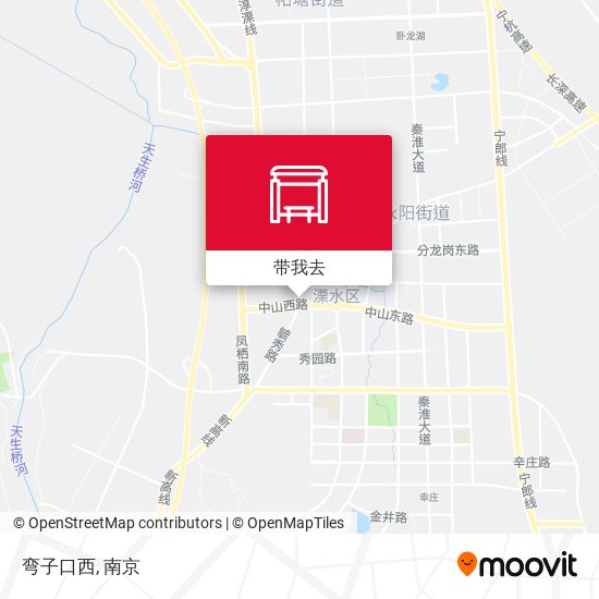 弯子口西地图