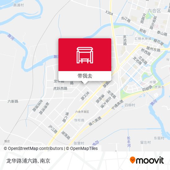 龙华路浦六路地图