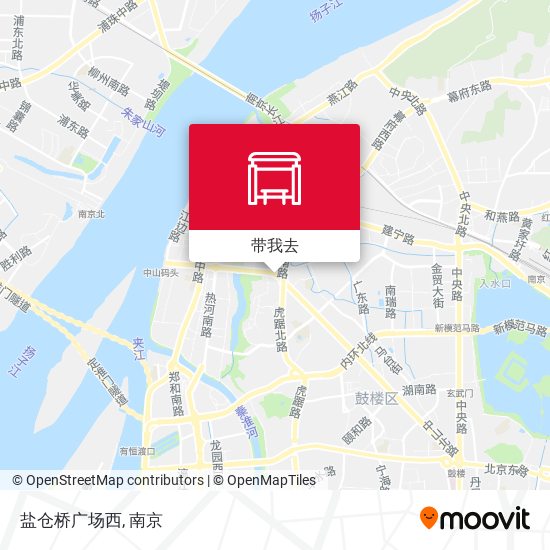 盐仓桥广场西地图