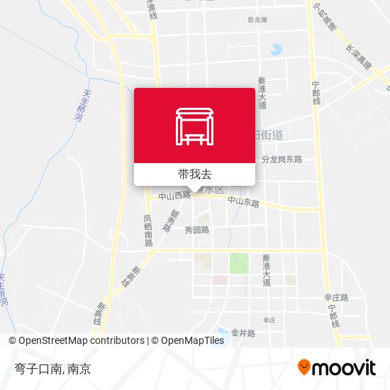 弯子口南地图