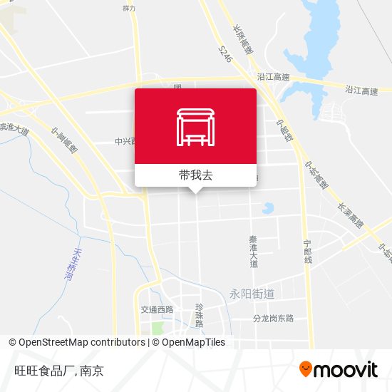旺旺食品厂地图
