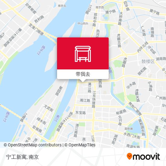 宁工新寓地图