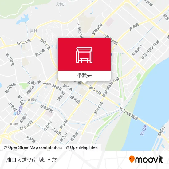 浦口大道·万汇城地图