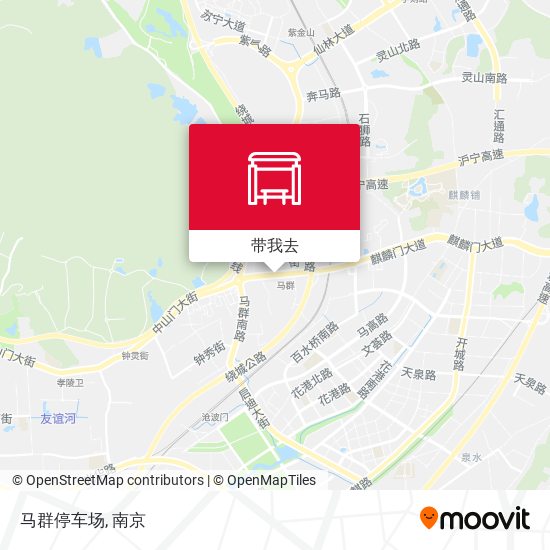 马群停车场地图