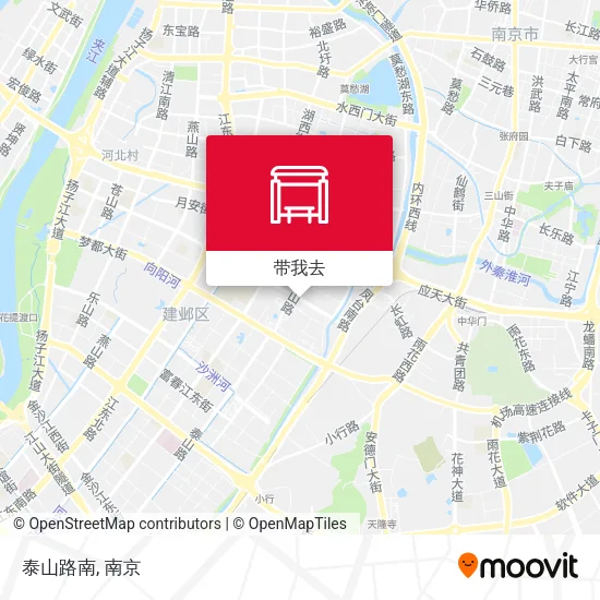 泰山路南地图