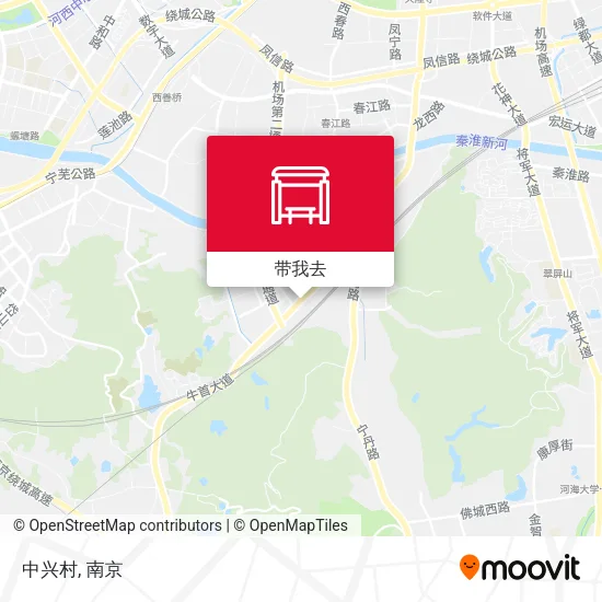 中兴村地图