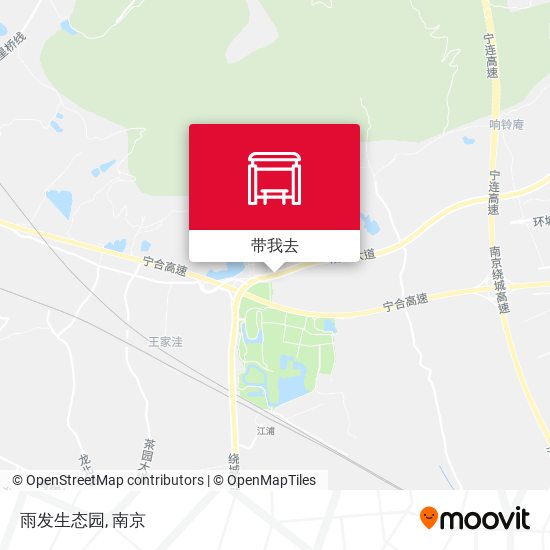 雨发生态园地图