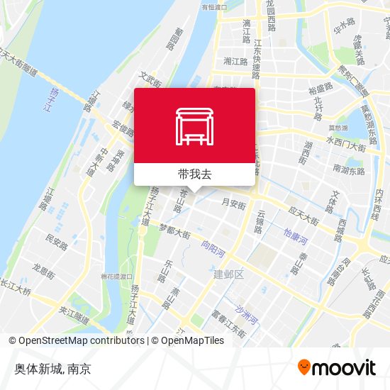 奥体新城地图