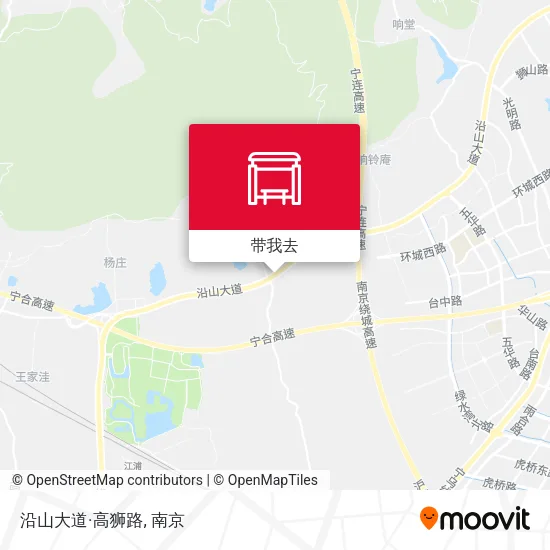 沿山大道·高狮路地图