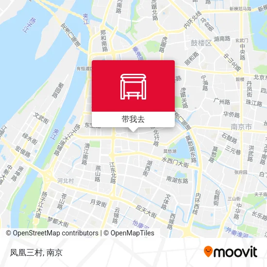 凤凰三村地图