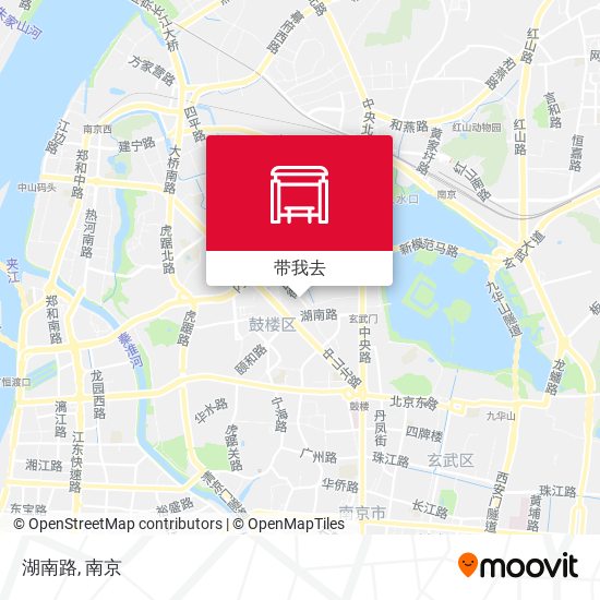 湖南路地图