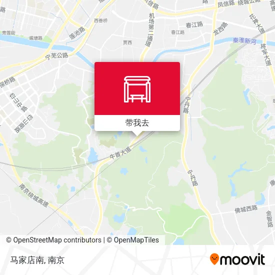 马家店南地图