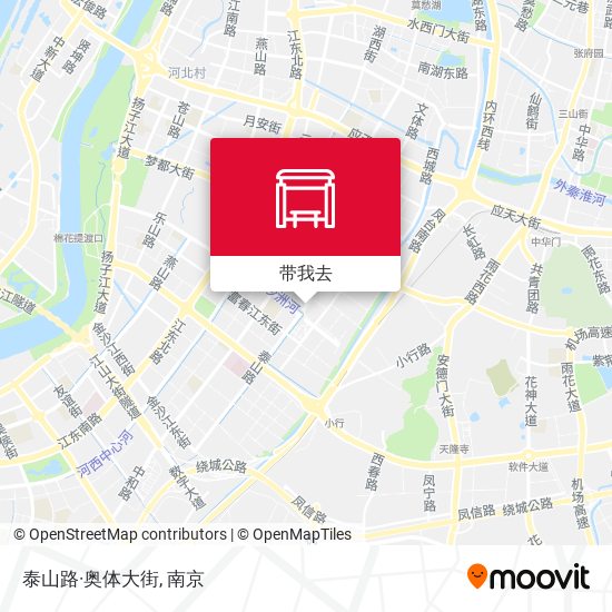 泰山路·奥体大街地图