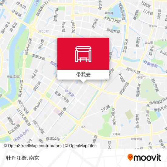 牡丹江街地图