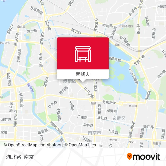 湖北路地图