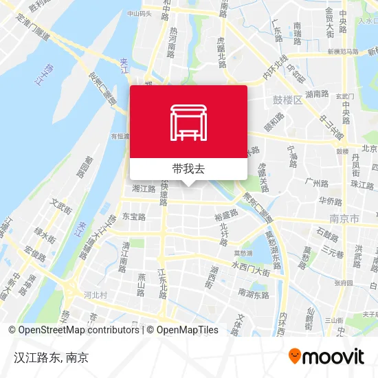 汉江路东地图