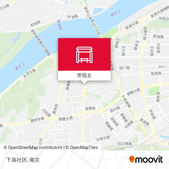 下庙社区地图