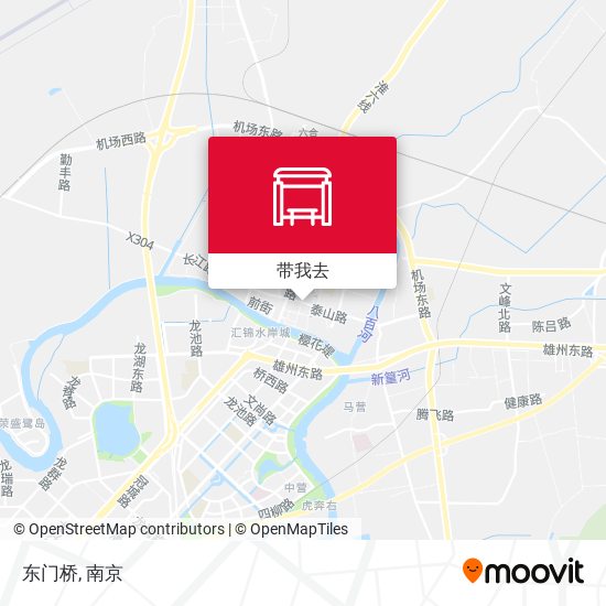 东门桥地图