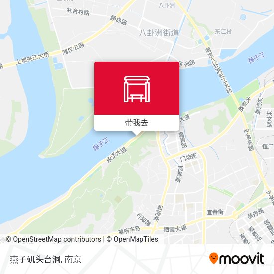 燕子矶头台洞地图