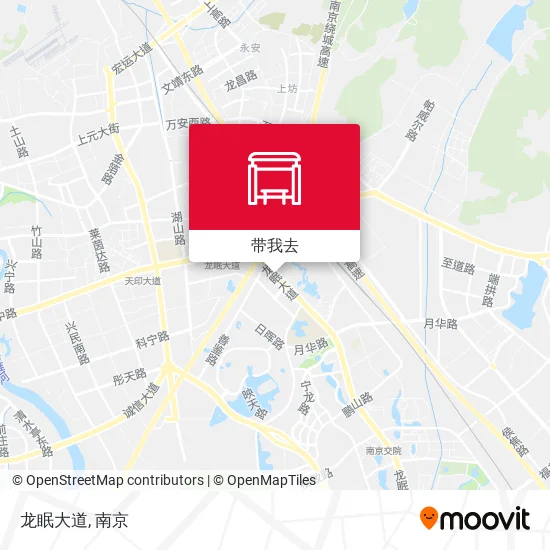 龙眠大道地图