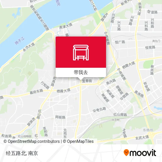经五路北地图