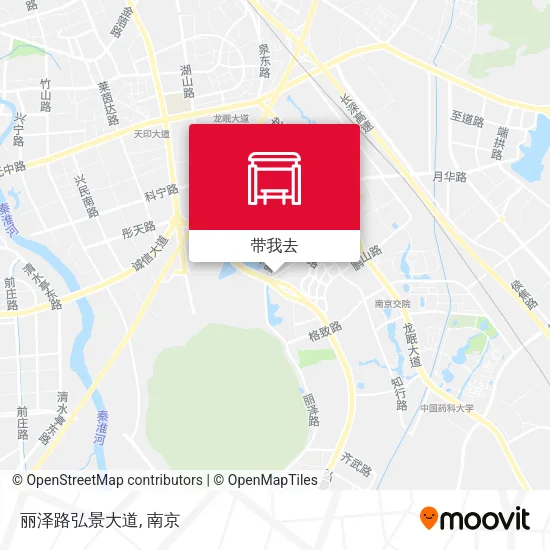 丽泽路弘景大道地图