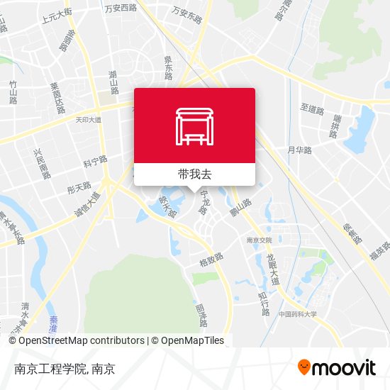 南京工程学院地图