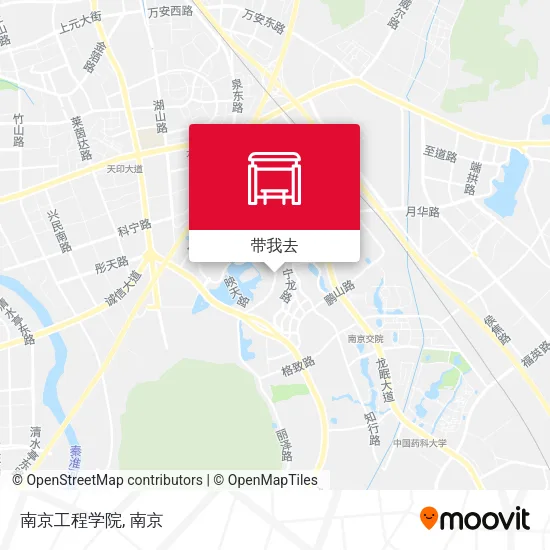 南京工程学院地图