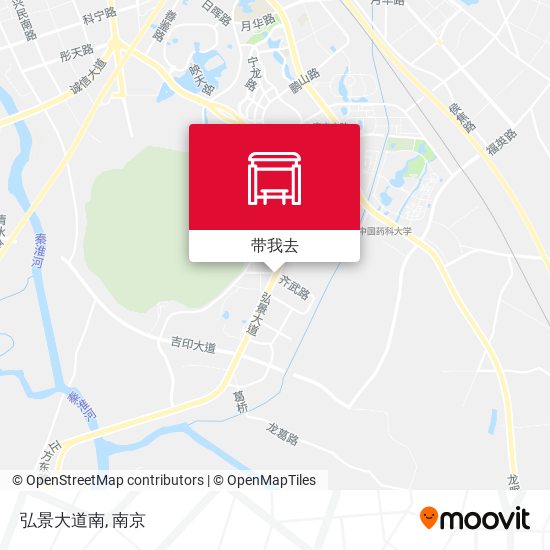 弘景大道南地图