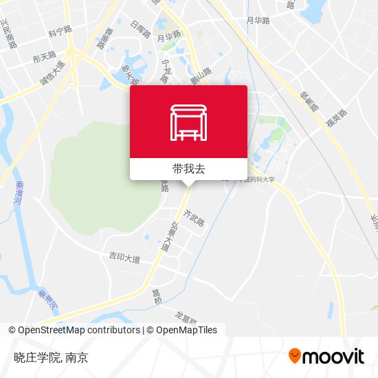 晓庄学院地图