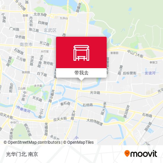 光华门北地图