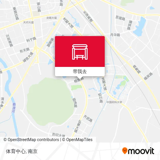 体育中心地图