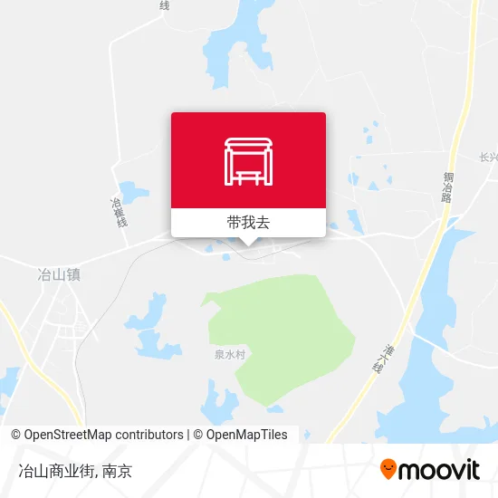 冶山商业街地图