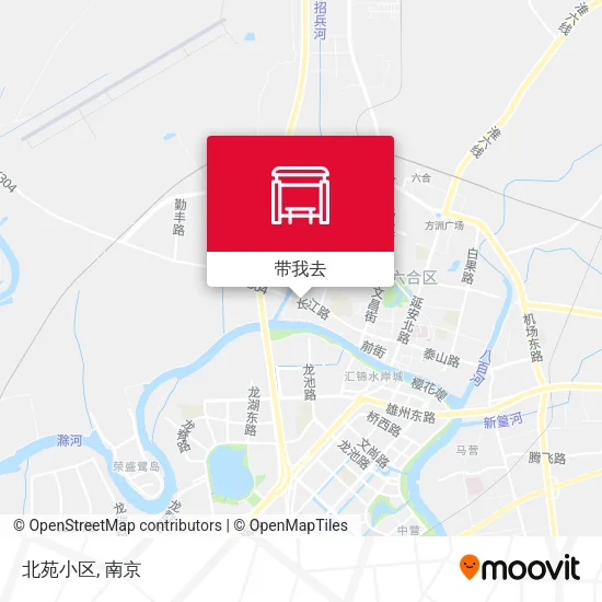 北苑小区地图