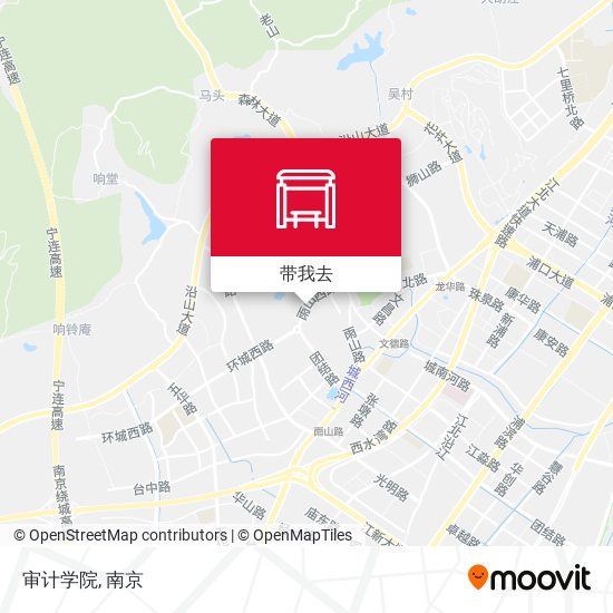 审计学院地图