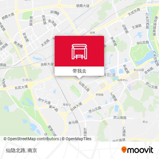 仙隐北路地图