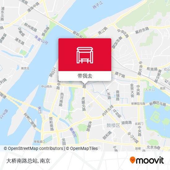 大桥南路总站地图