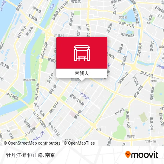 牡丹江街·恒山路地图