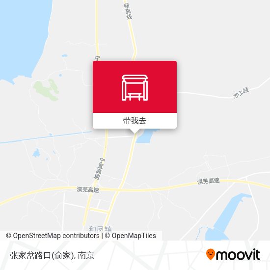 张家岔路口(俞家)地图