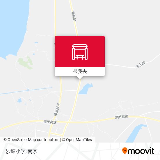 沙塘小学地图