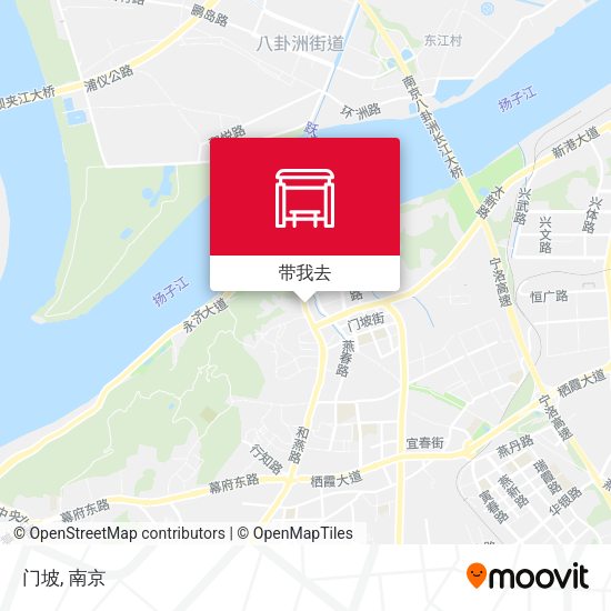 门坡地图