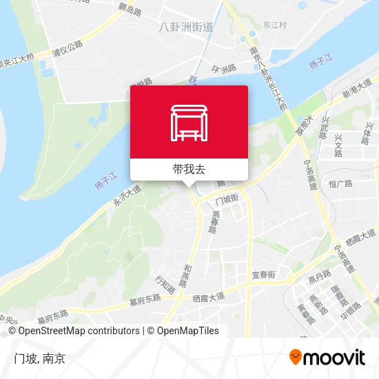 门坡地图