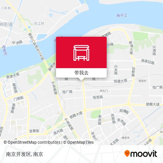南京开发区地图