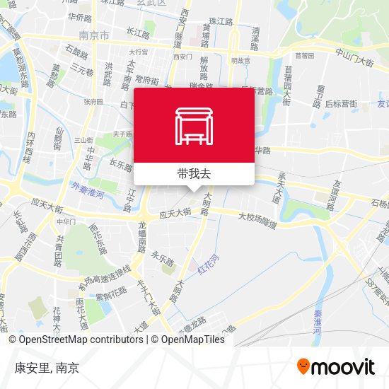 康安里地图
