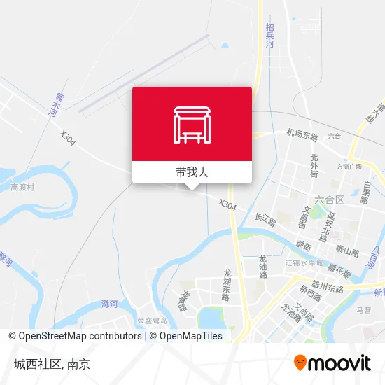 城西社区地图