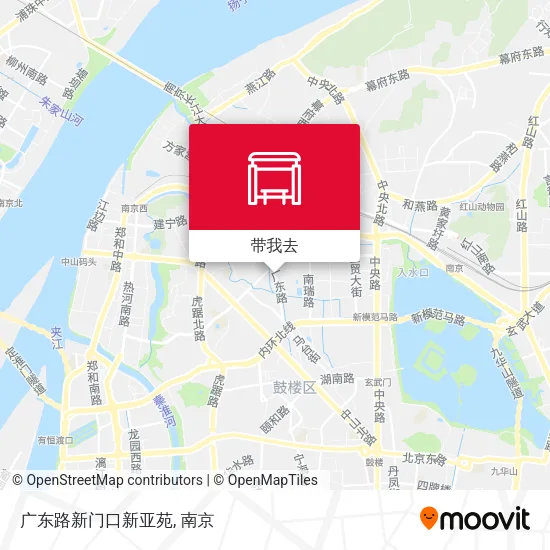广东路新门口新亚苑地图