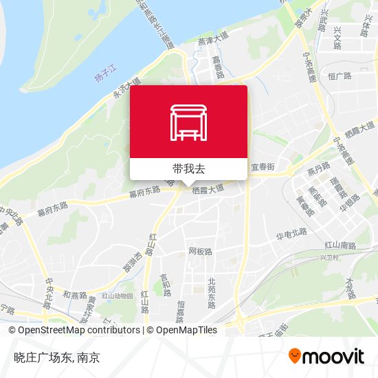 晓庄广场东地图