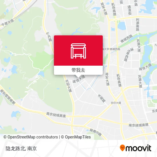 隐龙路北地图