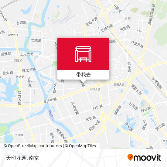 天印花园地图